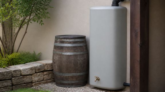 Comparatif des récupérateurs d’eau muraux vs traditionnels : intégrez-les à votre extérieur