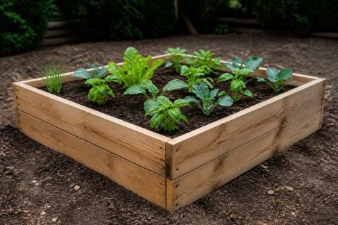 Guide pour créer un carré potager : matériaux, dimensions et plantation