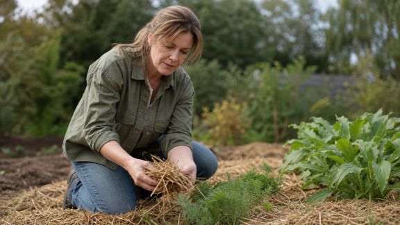 Entretien avec une spécialiste du paillage naturel au jardin