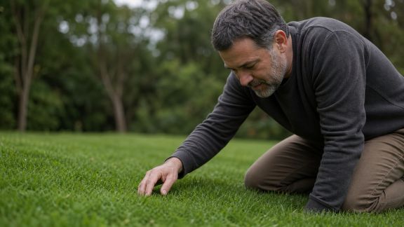 Portrait d’un passionné de pelouses ombragées et délicates