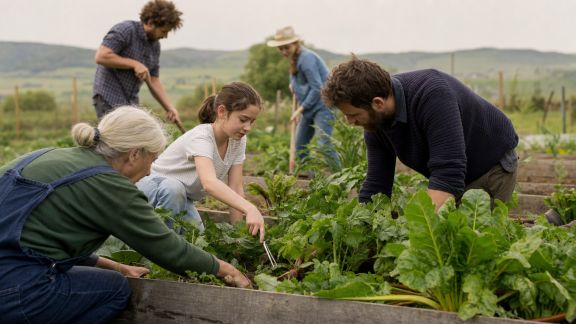 Expériences réussies de jardins partagés dans des zones rurales