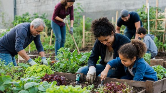 Gérer un jardin familial partagé : organisation, outils collectifs et retombées positives