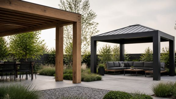 Tonnelles et pergolas design : les structures incontournables pour 2026
