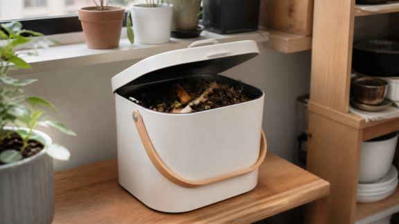Test des composteurs domestiques : gain de place et production de compost