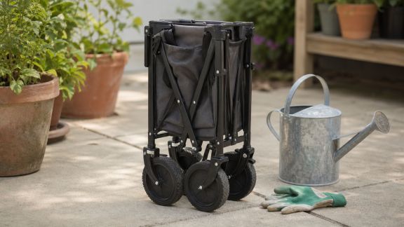 Test des chariots de jardin pliables : gain de place et praticité au quotidien