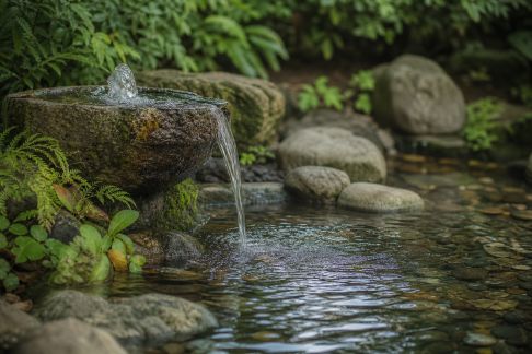 Le retour des fontaines et bassins naturels dans l’aménagement du jardin
