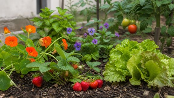 Créer un jardin comestible : fruits, légumes et fleurs à associer