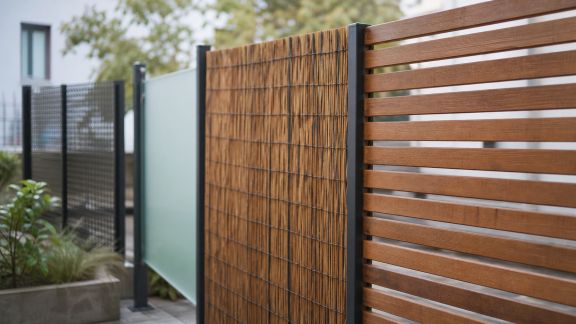 Sélection de brise-vues pour jardins et balcons : matériaux, durabilité et design