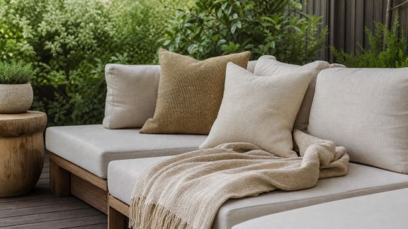 Textiles extérieurs éco-responsables : nouveautés et tendances pour vos salons de jardin