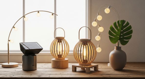 Luminaires solaires : la tendance des ext	rieurs autonomes et 	cologiques